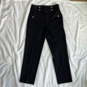 Club Monaco high rise straight leg work pants